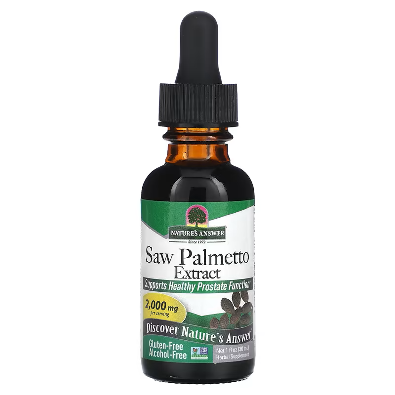 Nature's Answer Saw Palmetto Extract - Ekstrakt Z Palmy Sabałowej (30 Ml)