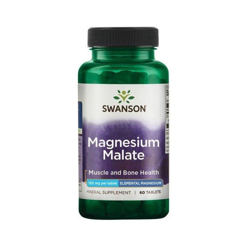 Swanson Magnesium Malate (60 Tabl.)