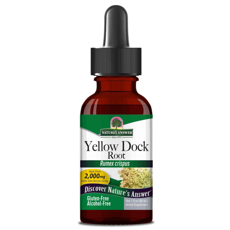 Nature's Answer Yellow Dock Root - Szczaw Kędzierzawy (30 Ml)