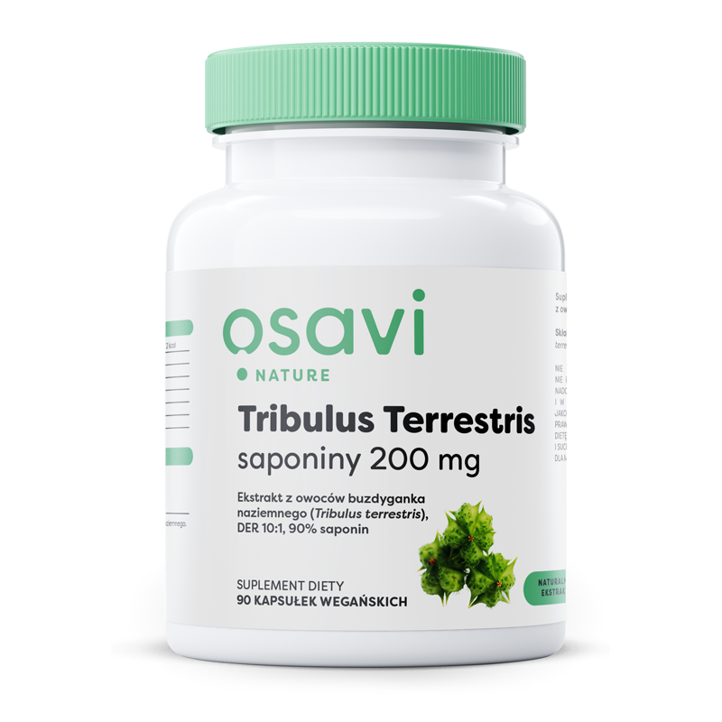 Osavi Tribulus Terrestris, Saponiny 200 Mg (90 Kaps.)