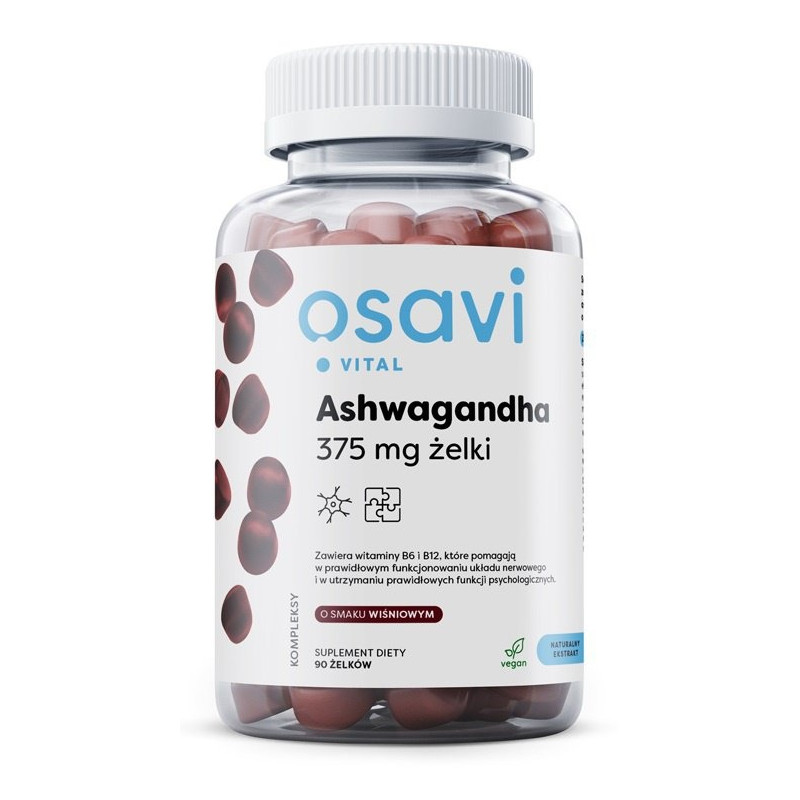 Osavi Ashwagandha 125 Mg (90 Żelek)