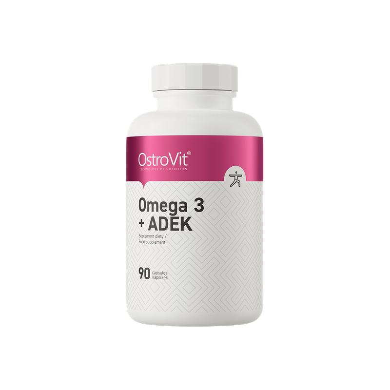 Ostrovit Omega 3 + Adek (90 Kaps.)