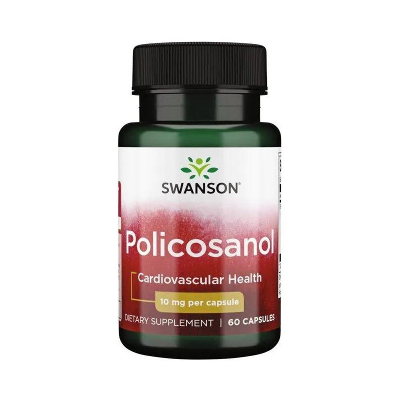 Swanson Biocosanol Polikosanol 10 Mg (60 Kaps.)