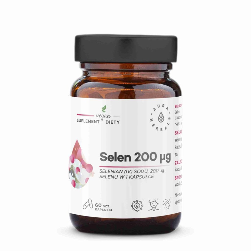 Aura Herbals Selen 200 Μg (60 Kaps.)