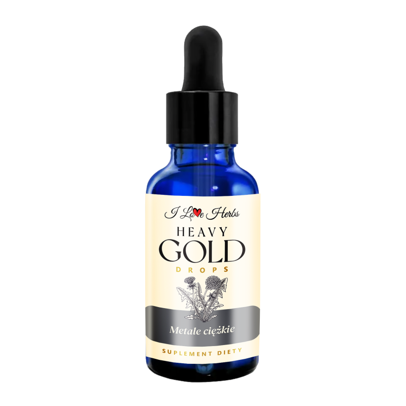 I Love Herrbs - Heavy Gold Drops Metale Ciężkie (50 Ml)