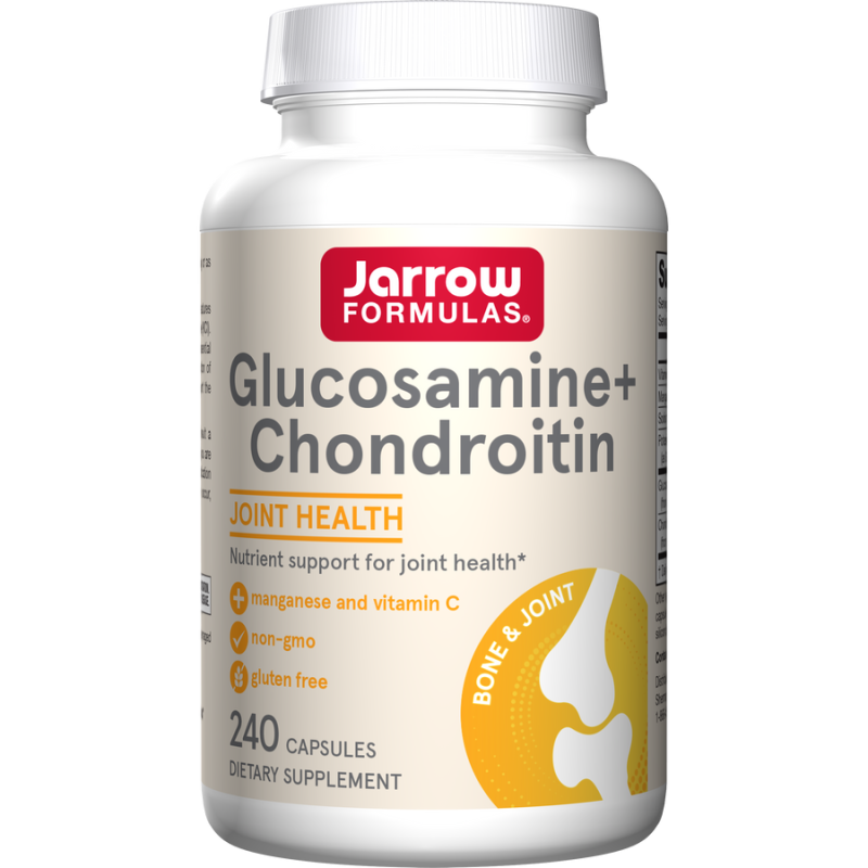 Jarrow Formulas Glucosamine + Chondroitin - Glukozamina Z Chondroityną (240 Kaps.)