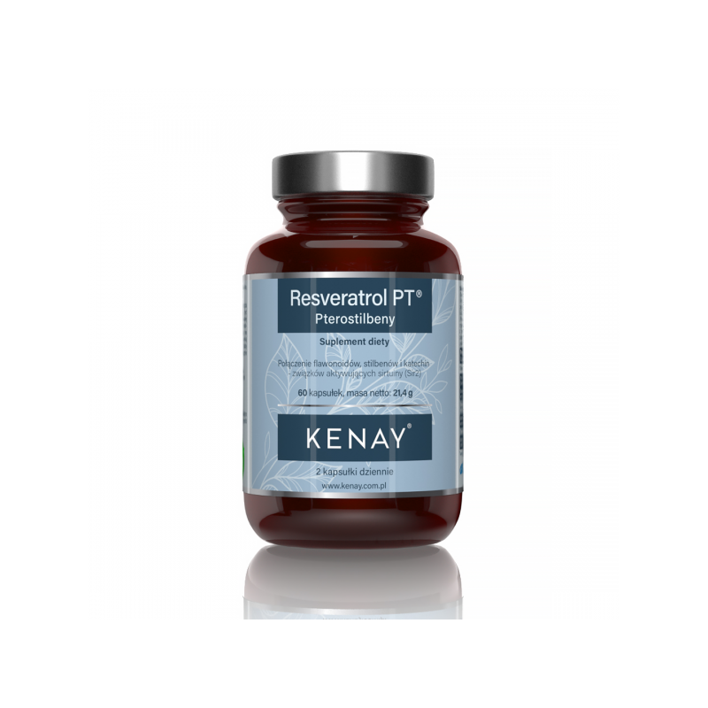 Kenay Pterostilbeny Resveratrol Pt (60 Kaps.)