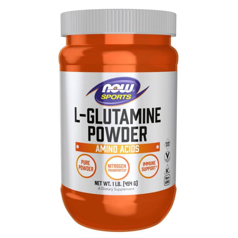 Now Foods L-Glutamine Powder - L-Glutamina (454 G)