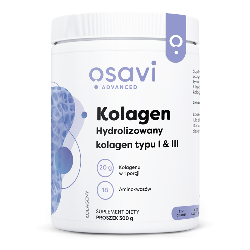 Osavi Kolagen Hydrolizowany Typu I & Iii (300 G)