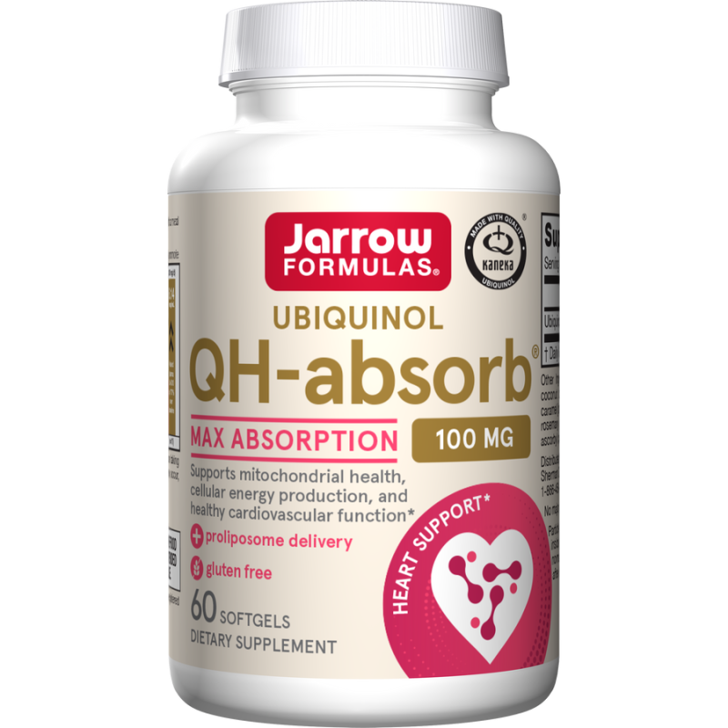 Jarrow Formulas Ubiquinol Qh-Absorb 100 Mg (60 Kaps.)