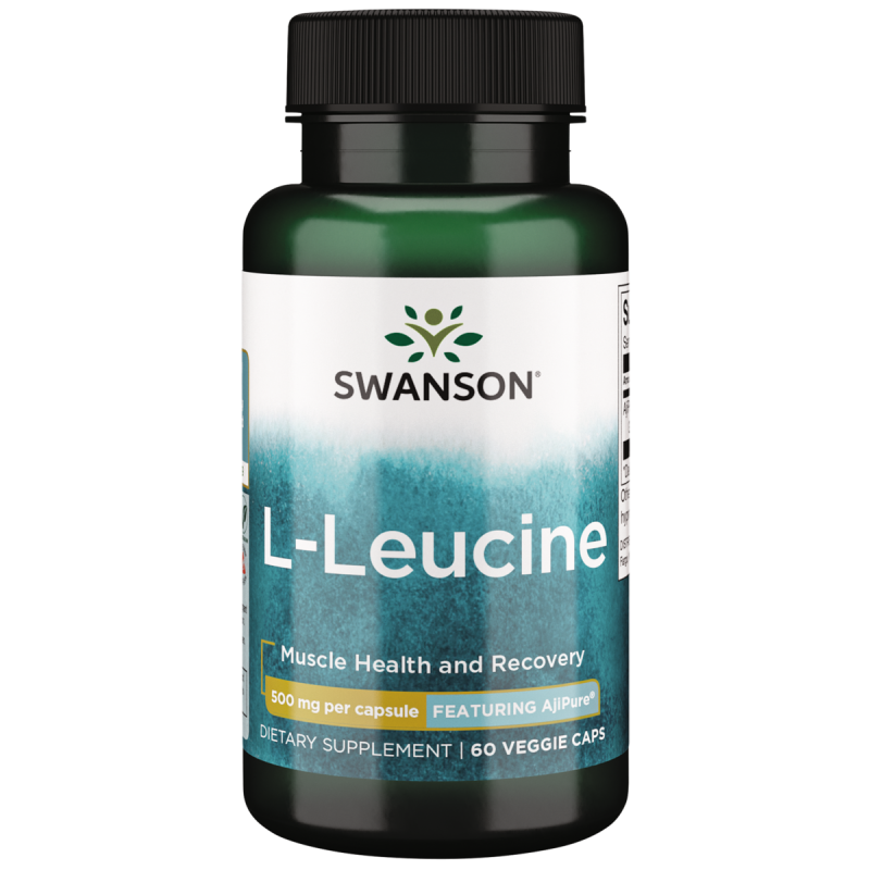 Swanson L-Leucyna 500 Mg (60 Kaps.)