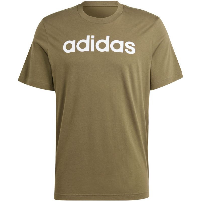 Koszulka adidas essentials single jersey linear embroidered logo tee m