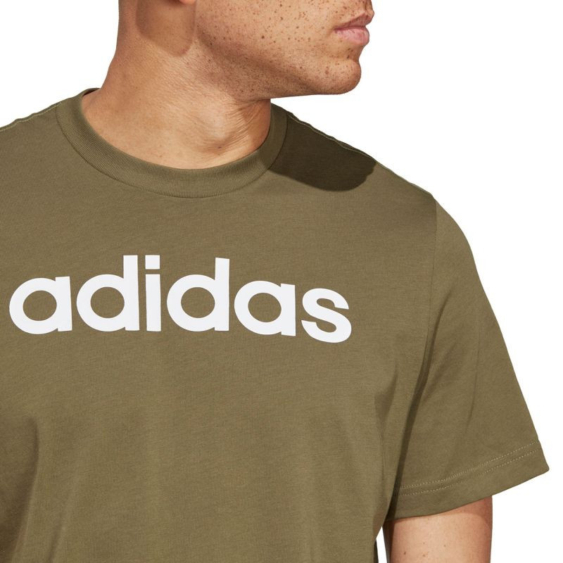 Koszulka adidas essentials single jersey linear embroidered logo tee m