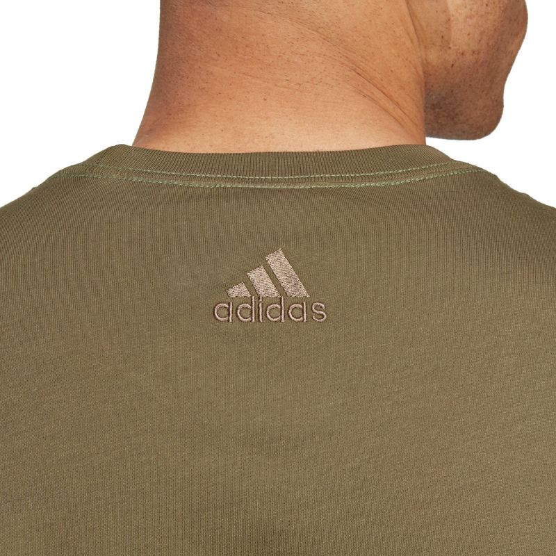 Koszulka adidas essentials single jersey linear embroidered logo tee m