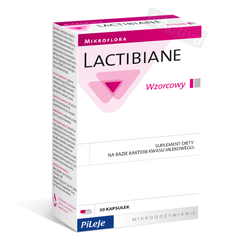 Pileje Lactibiane Wzorcowy - Probiotyk (30 Kaps.)