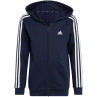 Bluza adidas essentials 3-stripes fleece full-zip hoodie jr