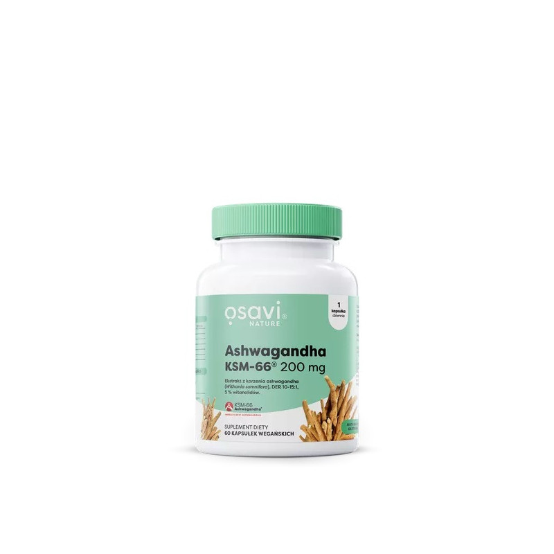 Osavi Ashwagandha Ksm-66® 200 Mg (60 Kaps.)