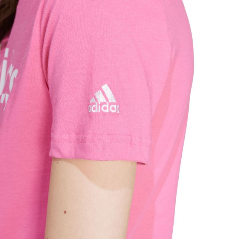 Koszulka adidas loungewear essentials slim logo tee w