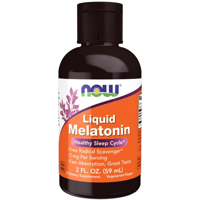 Now Foods Liquid Melatonin - Melatonina (59 Ml)