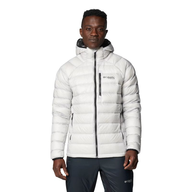 Kurtka columbia arctic crest down hooded jacket m