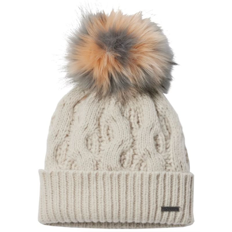 Czapka columbia boundless days cable knit pom beanie w