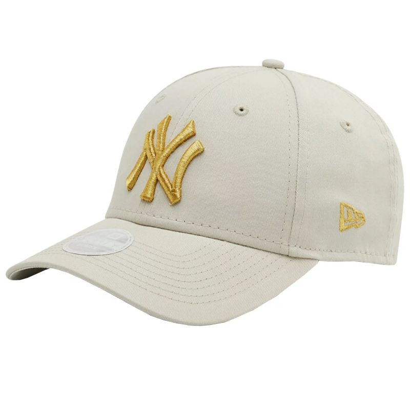 Czapka z daszkiem new era new york yankees wmns metallic logo cap