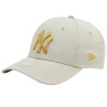 Czapka z daszkiem new era new york yankees wmns metallic logo cap