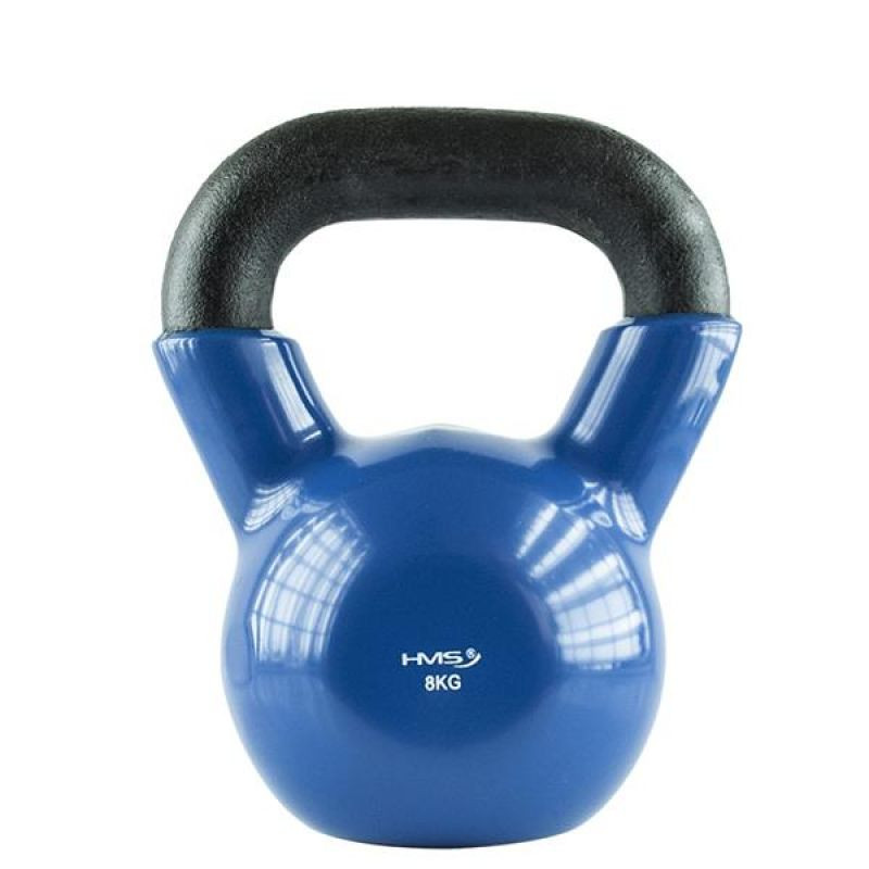 Kettlebell żeliwny pokryty winylem hms knv08