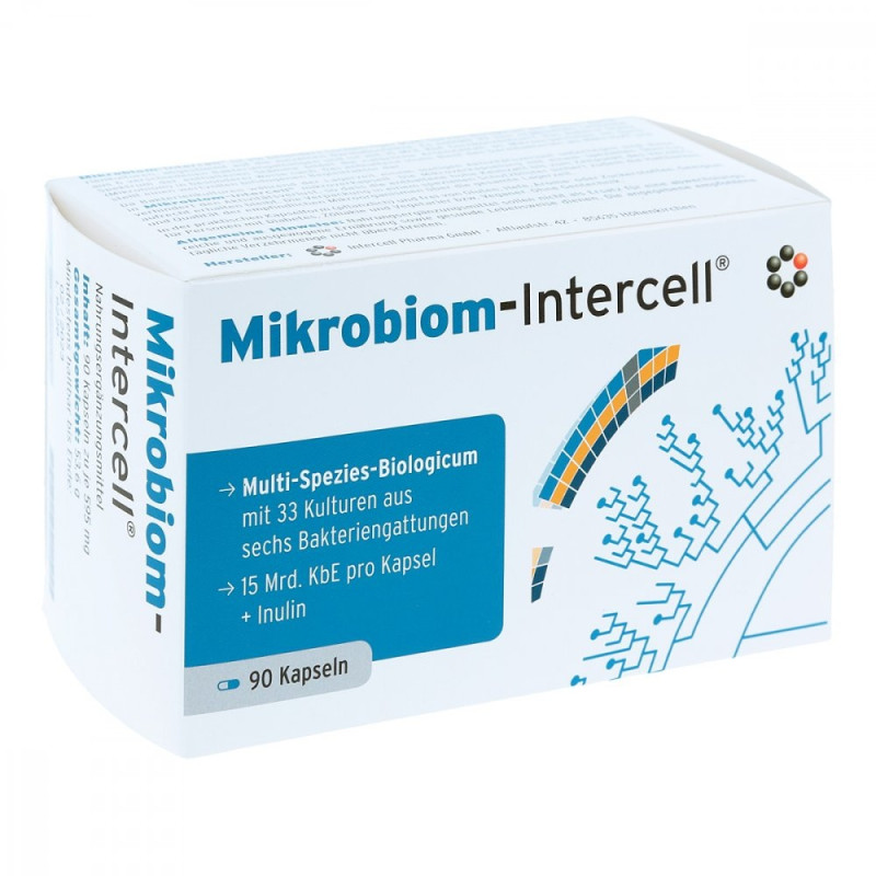 Intercell Pharma  Mikrobiom-Intercell (90 Kaps.)