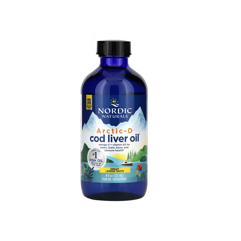 Nordic Naturals Arctic-D Cod Liver Oil (237 Ml)