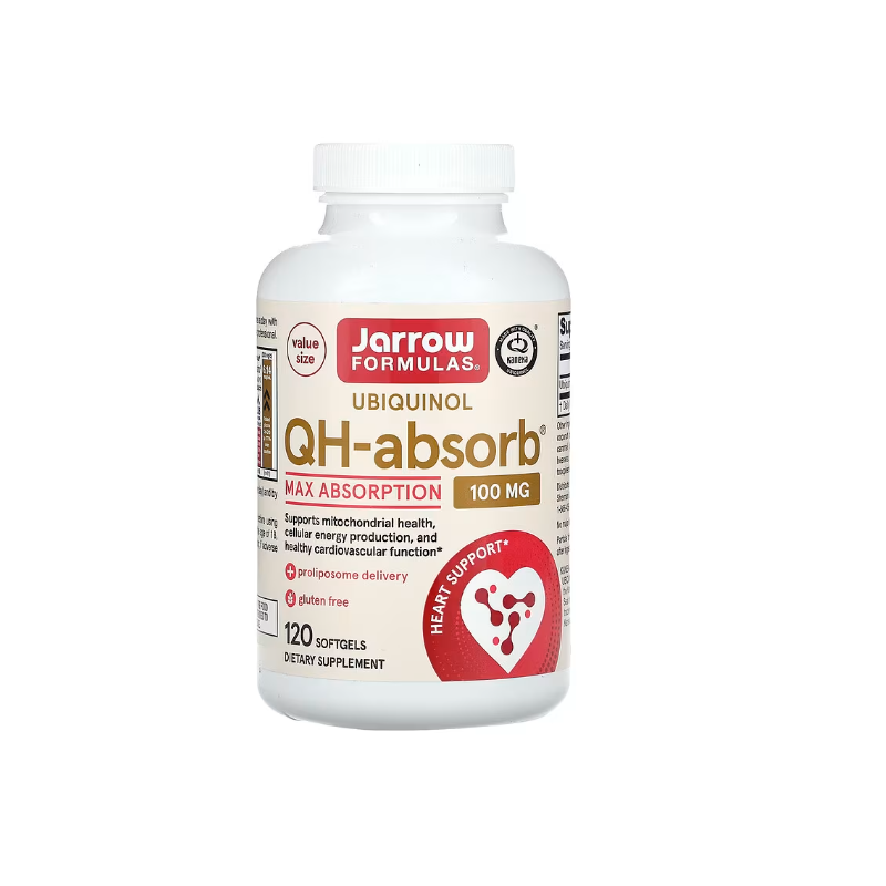 Jarrow Formulas Ubiquinol Qh-Absorb 100 Mg (120 Kaps.)