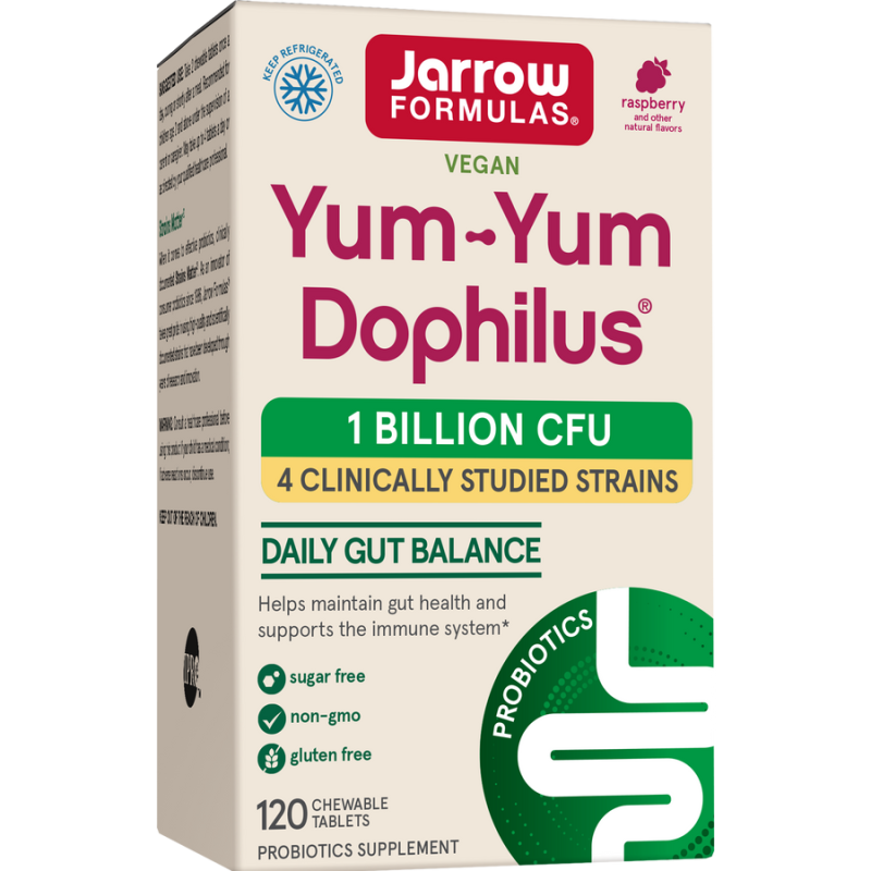 Jarrow Formulas Probiotyk Yum-Yum Dophilus (120 Tabl.)