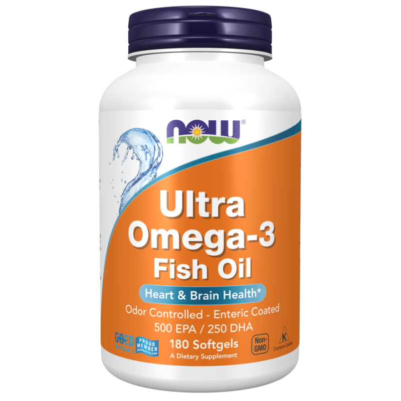 Now Foods Ultra Omega-3 (180 Kaps.)