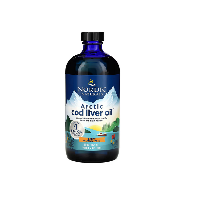 Nordic Naturals Arctic Cod Liver Oil Orange (473 Ml)