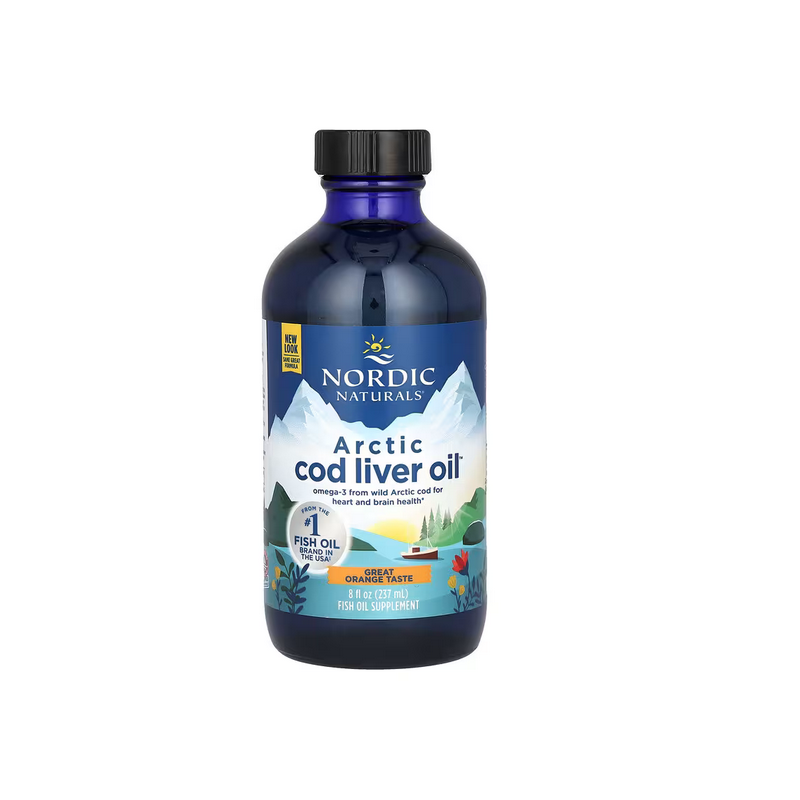 Nordic Naturals Arctic Cod Liver Oil Orange (237 Ml)