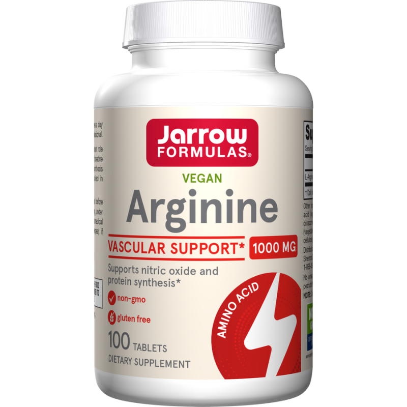 Jarrow Formulas Arginine -  L-Arginina 1000 Mg (100 Tabl.)