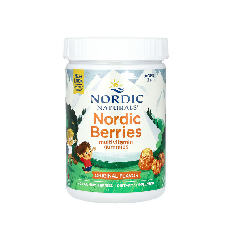 Nordic Naturals Nordic Berries Original Flavor (200 Żelek)