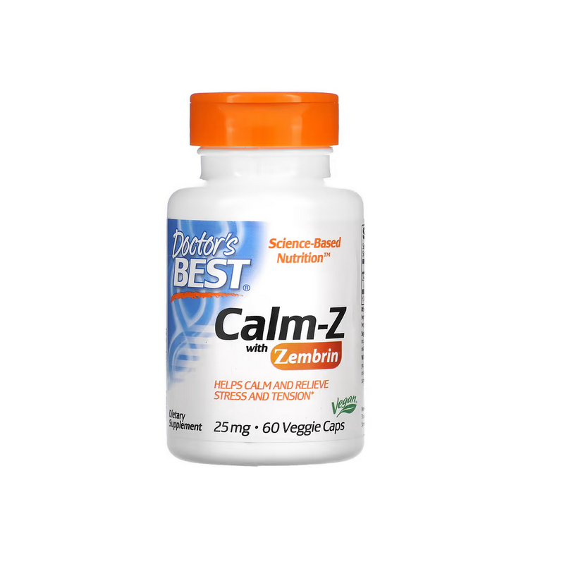 Doctor's Best Calm-Z With Zembrin (60 Kaps.)