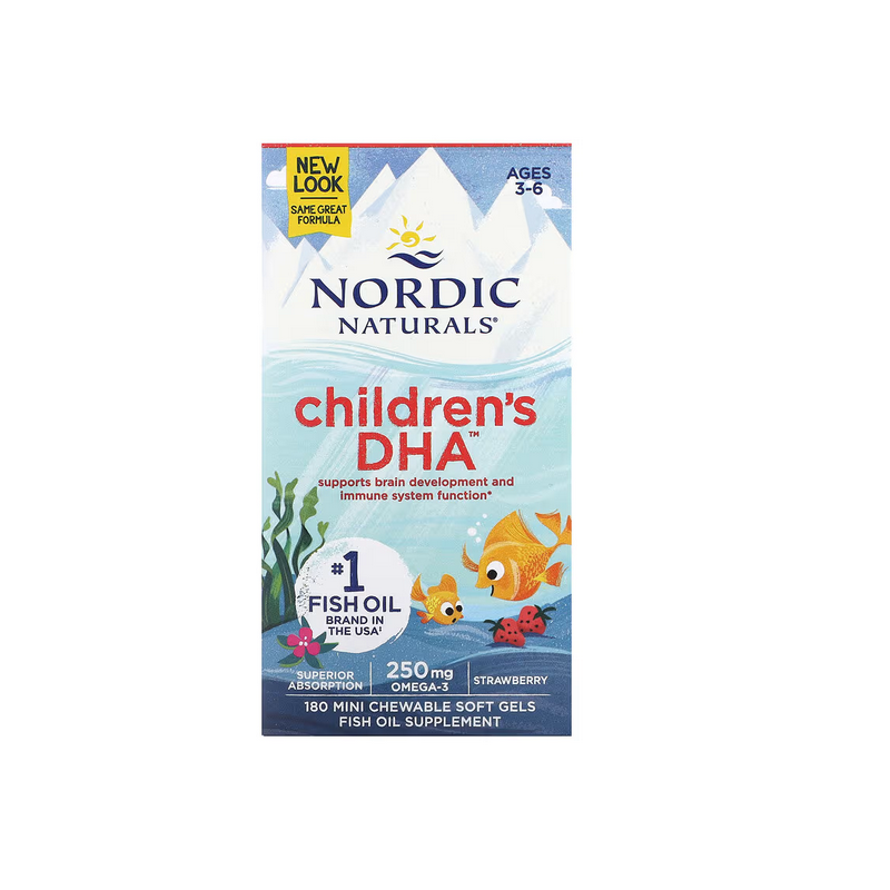 Nordic Naturals Childrens Dha 250 Mg (180 Kaps.)