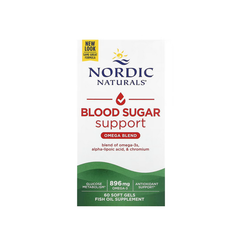 Nordic Naturals Omega Blood Sugar (60 Kaps.)