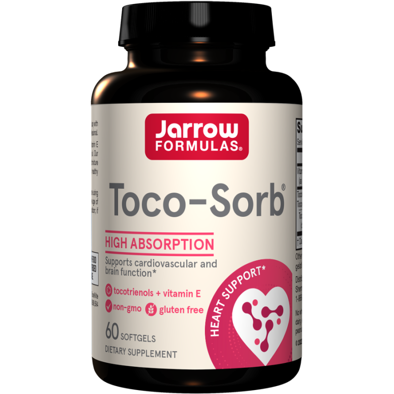 Jarrow Formulas Toco-Sorb Witamina E (60 Kaps.)