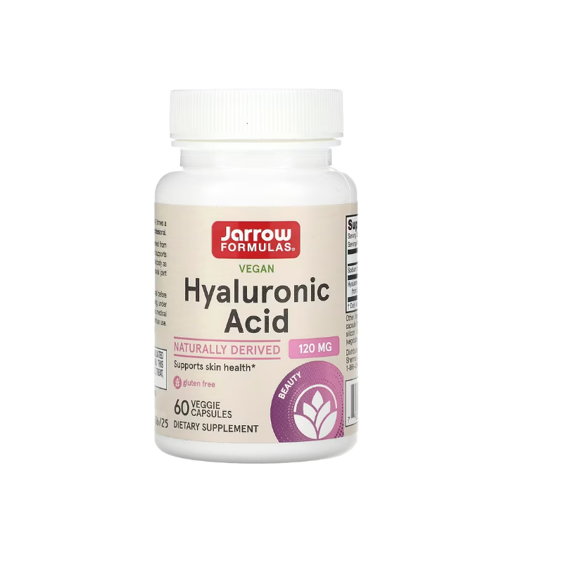 Jarrow Formulas Hyaluronic Acid - Kwas Hialuronowy (60 Kaps.)