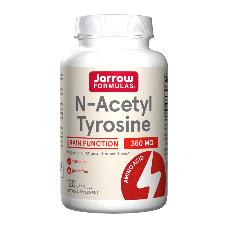 Jarrow Formulas Nalt N-Acetyl Tyrosine - N-Acetyl-L-Tyrozyna (120 Kaps.)