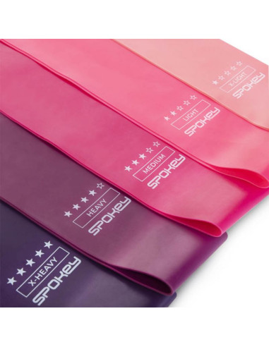 Zestaw gum do ćwiczeń spokey 5 szt. 928944