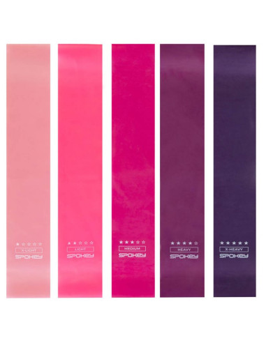 Zestaw gum do ćwiczeń spokey 5 szt. 928944