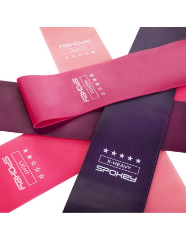 Zestaw gum do ćwiczeń spokey 5 szt. 928944