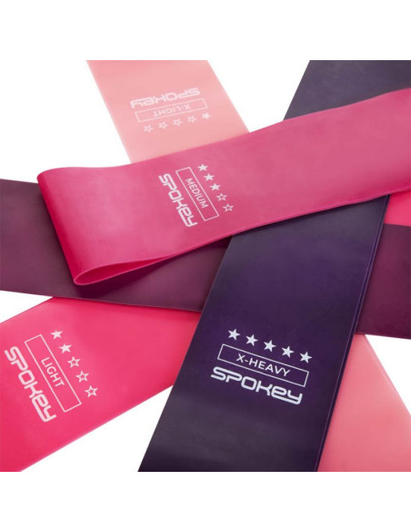 Zestaw gum do ćwiczeń spokey 5 szt. 928944