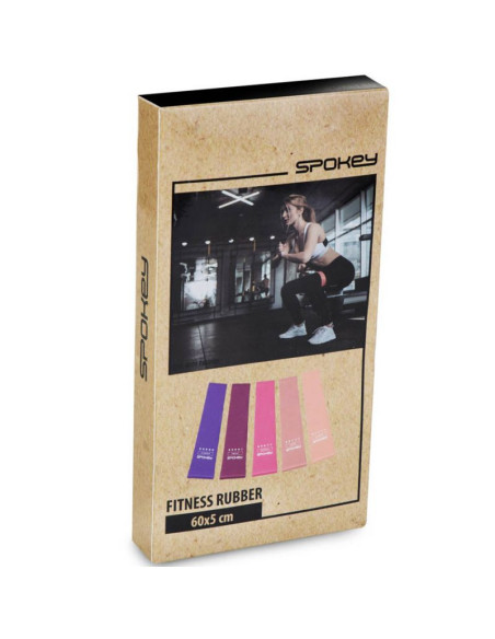 Zestaw gum do ćwiczeń spokey 5 szt. 928944