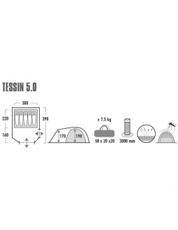 Namiot high peak tessin 5 10228 2