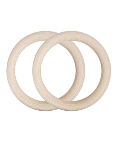 Drewniane kółka gimnastyczne z miarką hms